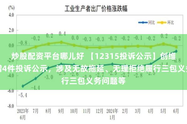 炒股配资平台哪儿好 【12315投诉公示】创维数字新增4件投诉公示，涉及无故拖延、无理拒绝履行三包义务问题等