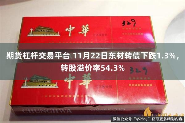 期货杠杆交易平台 11月22日东材转债下跌1.3%，转股溢价率54.3%