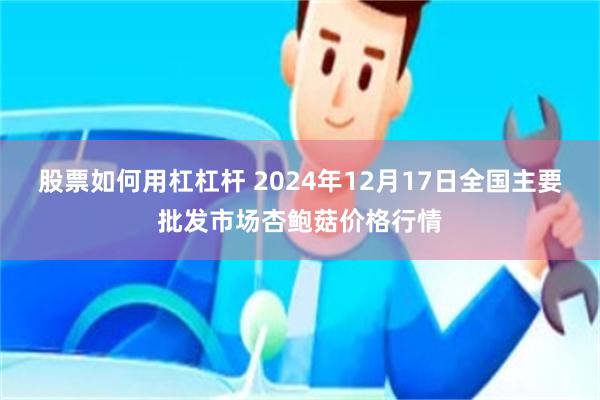 股票如何用杠杠杆 2024年12月17日全国主要批发市场杏鲍菇价格行情